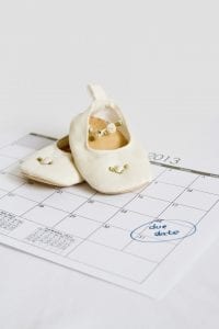 A photo of a pair of baby shoes