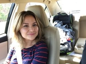 Mommy took a beautiful selfie