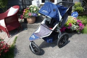 Jogging strollers are not like the traditional prams