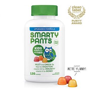 The Smartypants 120 count is a daily gummy multivitamin teen.