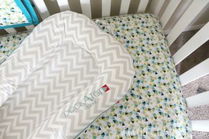 Patterned baby lounger