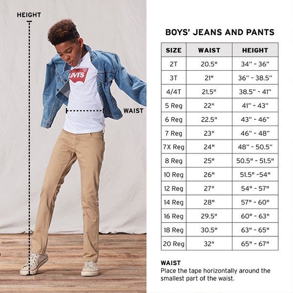 best pants for tall skinny boy