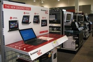 A display of best laptops 