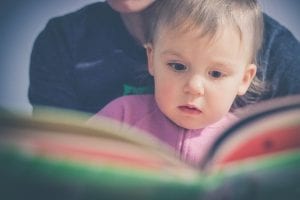 a 6 month old learn a lot from books.