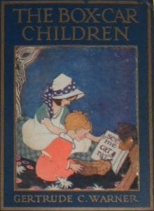 Cover of 'The Box-Car Children' by Gertrude C. Warner - a literary with the title prominently displayed, featuring an illustration or image related to the classic children's novel.