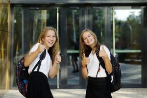 Top Backpack for Middle Learners, these two are definitely happy with what they got