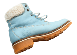Perfect blue winter boots. This winter boots will protect your feet from feeling cold during winter. 