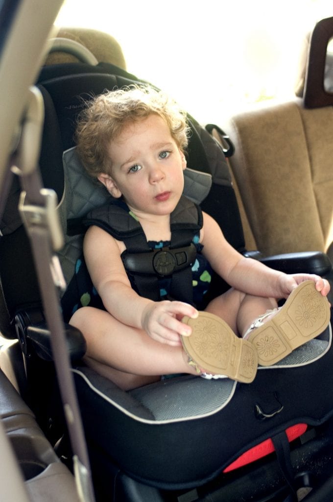 Clek Fllo convertible car seat. 