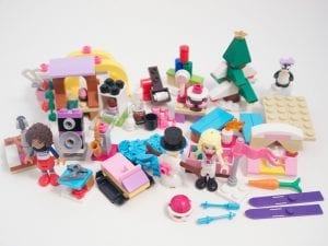 Best gifts for young kids are something for them to use. LEGO sets for a 9-year-old girl.