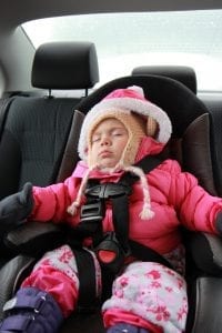 the new car seat can be used both at the rear-facing and forward-facing directions.