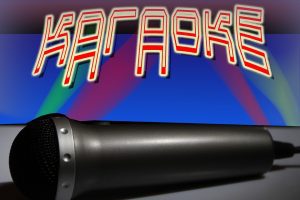 A microphone for karaoke machine