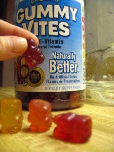 This is a delicious gummy bear vitamin supplement for gaining extra heaviness