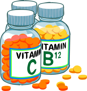 Top choices of vitamins and probiotics while breastfeeding or during pregnancy support both mother and child's immune system. A bottle of multivitamins.