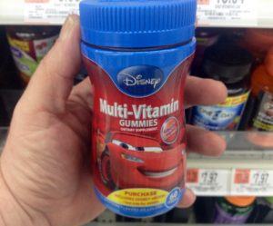 Disney brand contains different characters. it's fun and it also has fish oil, DHA and other important nutrients