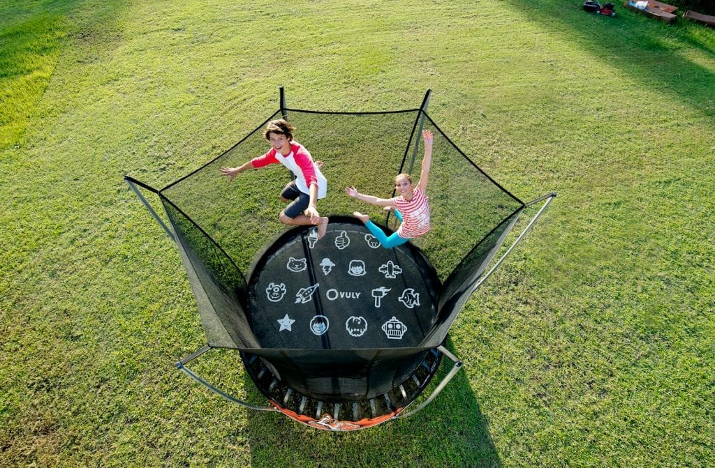Vuly - this trampoline brand is preferred by most parents because it is considered as the best and safest in the market