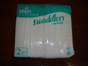buying pampers swaddlers from target or walmart will give you this, moms should try this beautiful swaddlers from pampers itself. Try it