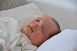 A baby can fall asleep so fast with the help of sound machine. A sound machine produces calming sound