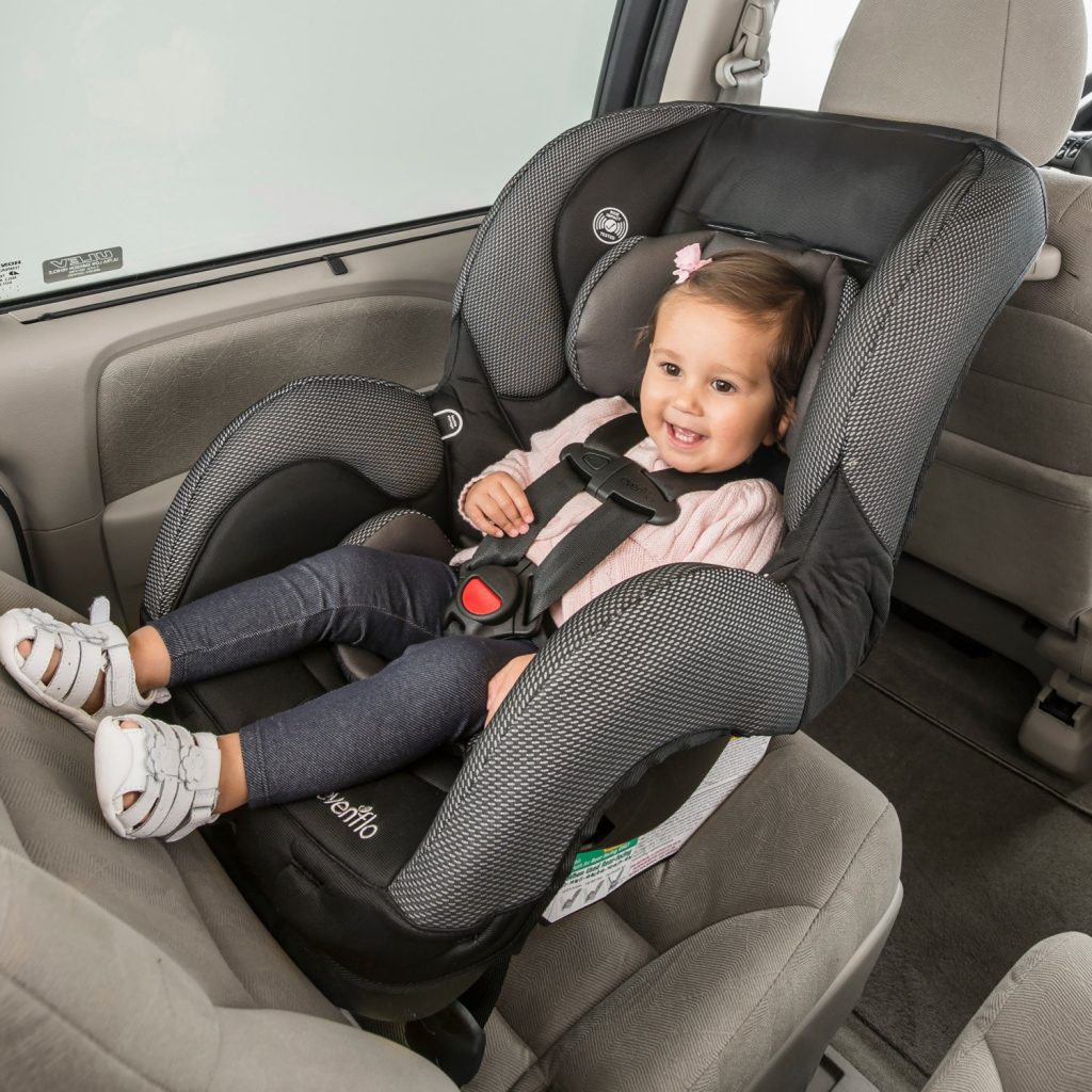 evenflo car seat rear facing weight limit