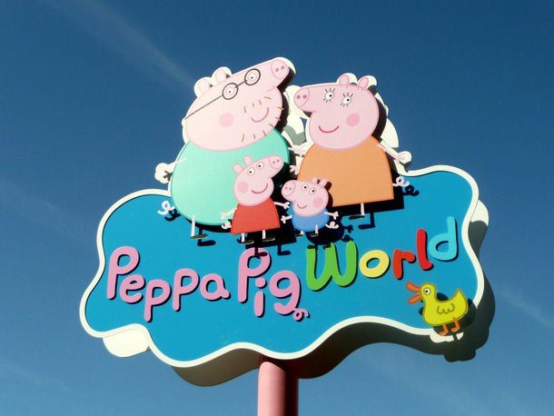Peppa Pig from the popular child show