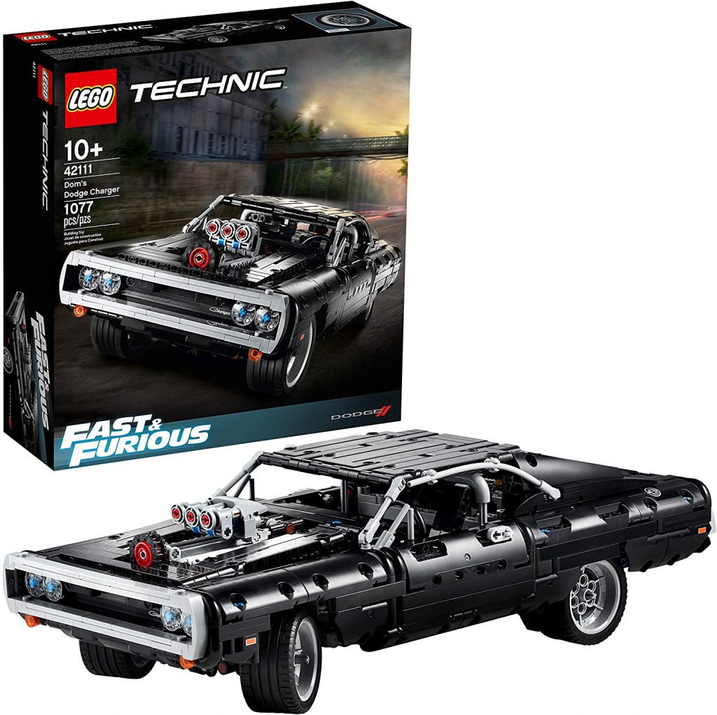 The Race car building set is inspired by the Fast and Furious movies and Lego created a superb replica model of the muscle car. technic best