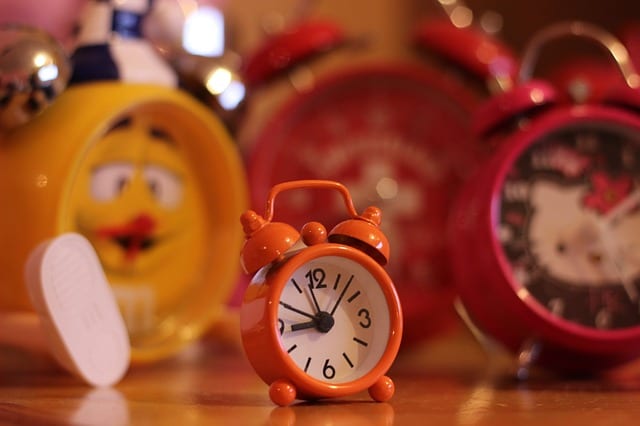 Best clock SamShow. It has a pretty simple face, and buttons that are easy to set. Alarm for kids is very useful.