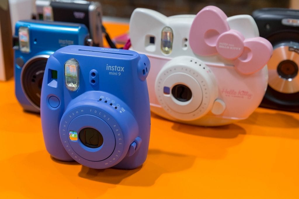 A toy camera designed for children or enthusiasts that mimics the appearance and basic functionality of a real camera but often lacks advanced features and produces lower-quality images. 