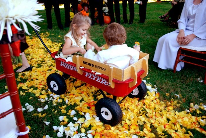 The children are having. There are best wagons for a kid. 