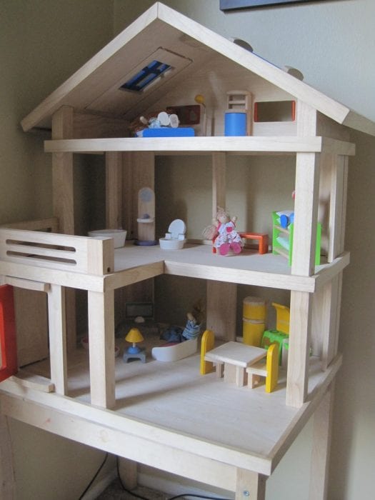 having furnitures will be more interesting to play with.