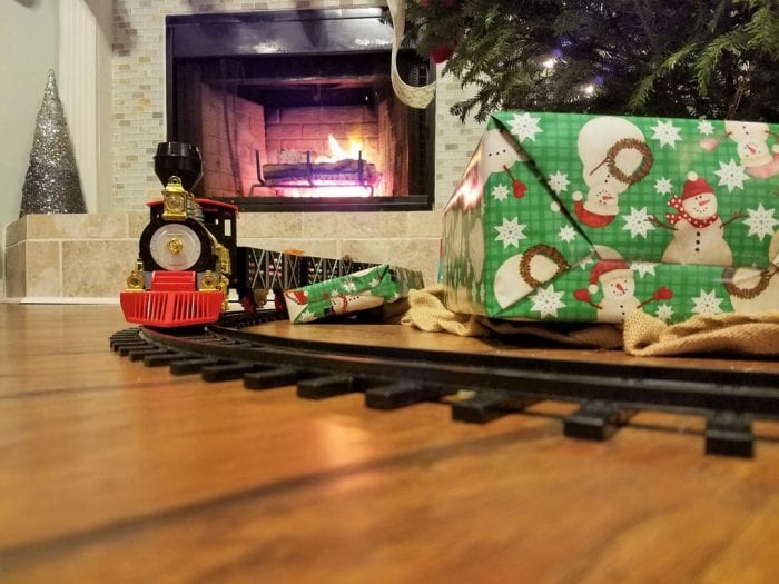 train table set up