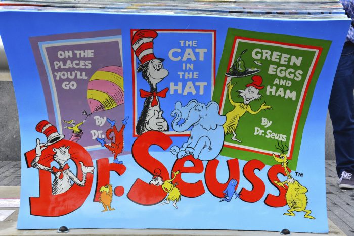One of the best books is Dr. Seuss.