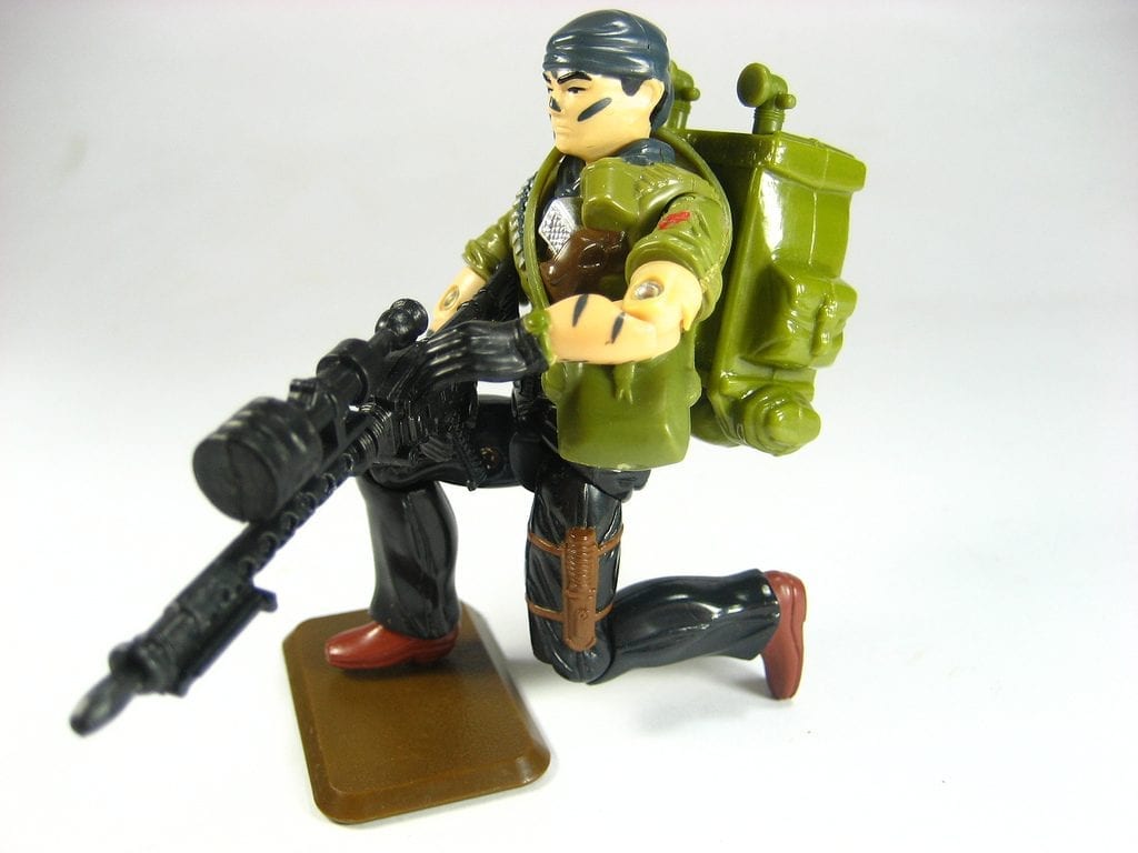 A GI Joe toy