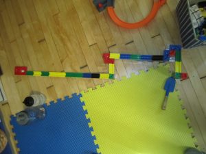 Toto Marbulous See-Through Marble : This is a fun marble run