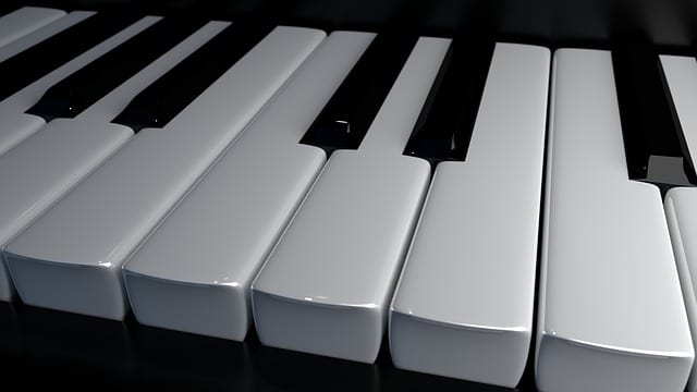 A piano 