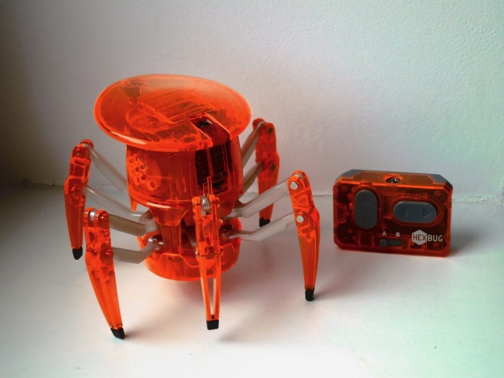futuristic remote control spider