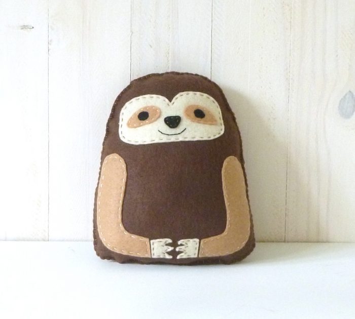Cute, Cuddly Sloth Stuffed Toy