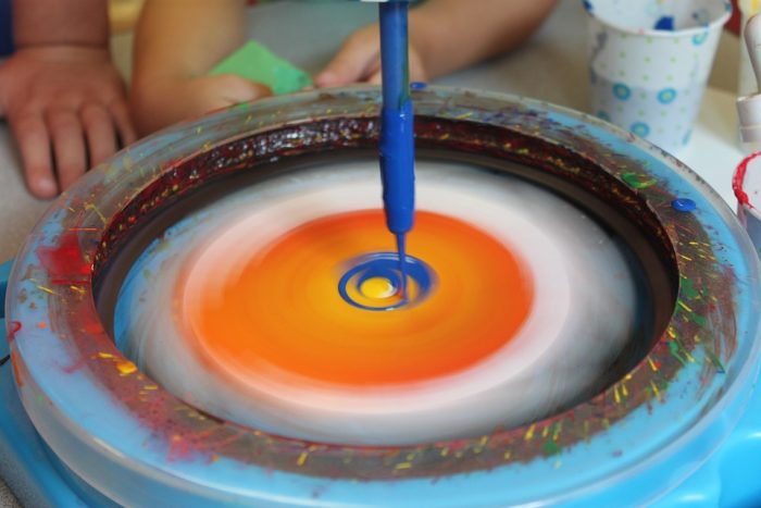 Pot wheel for children