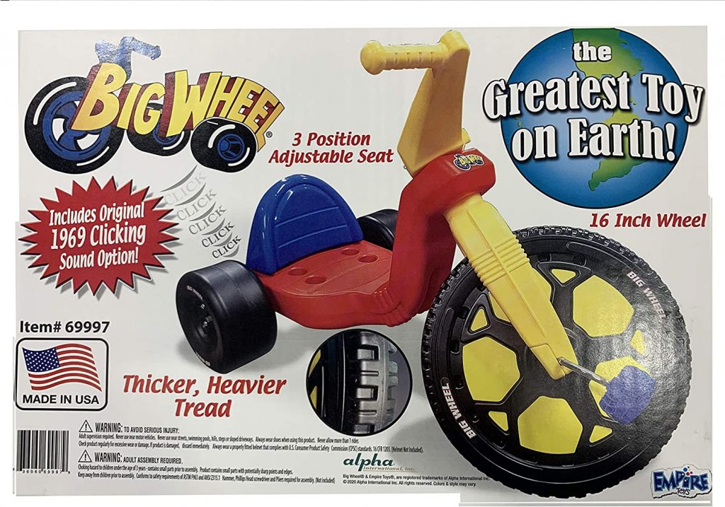 has 3 position adjustable seat. It's one of the greates toys for kids. Ideal weight: up to 70 lbs