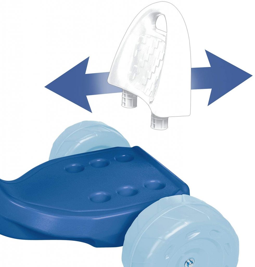 adjustable seat position to accommodate your child as he get older