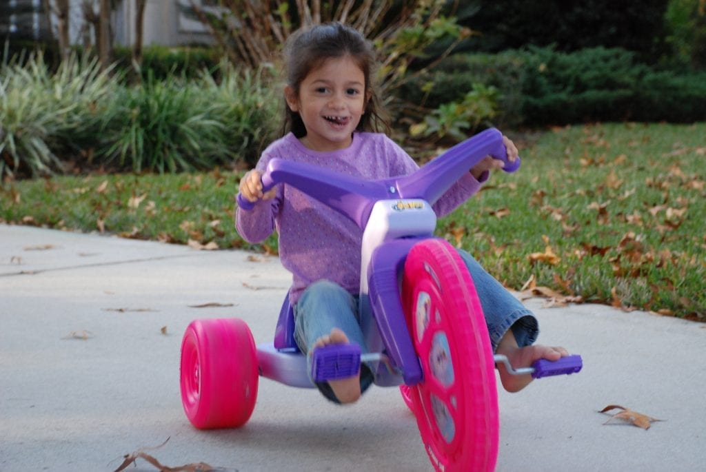 The little rider trike is the perfect gift for 1-3-year-old kiddos.