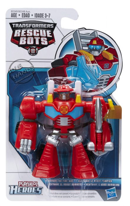 Transformers Rescue Bots are ordinary vehicles turning into robots