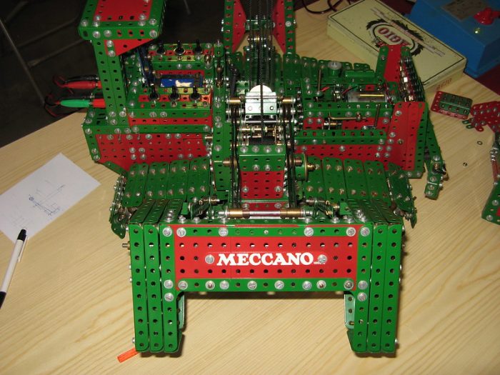 Your kids would love this erector set, one of the top ones out there. You will love seeing them with their imagination running wild. Erector set.