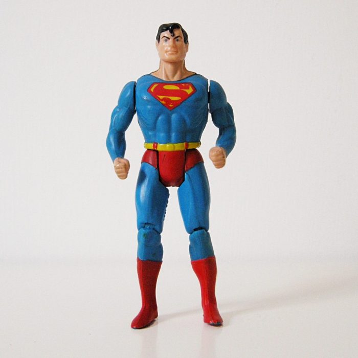 Superman action figure, kids' most favorite toy