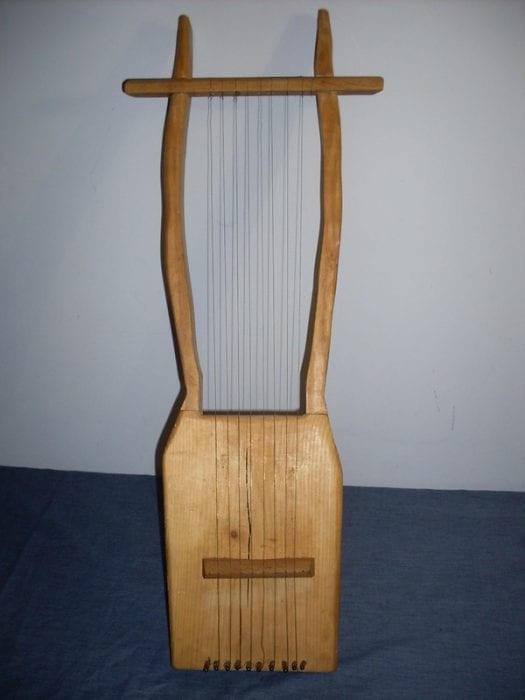 ancient lyre harp