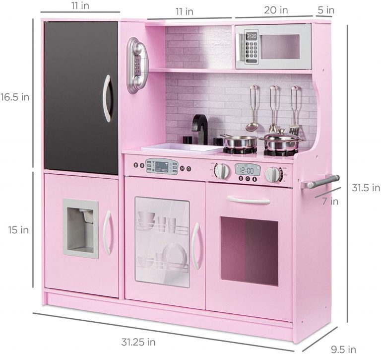 Wooden Play Kitchen Sets Your Child Will Love - Family Hype