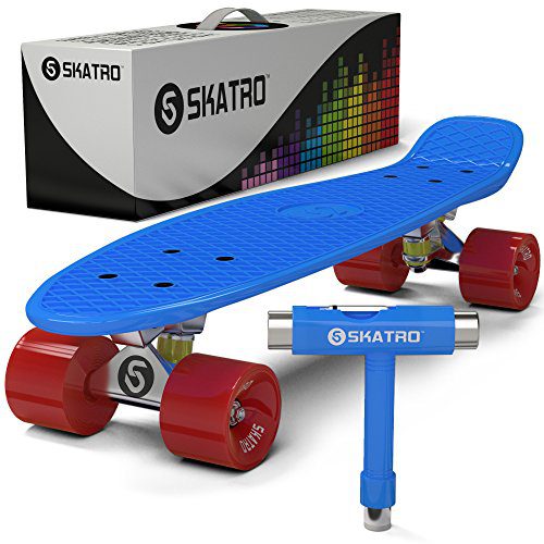 Skatro Mini Cruiser Kids Skateboard, one of the top options for kids