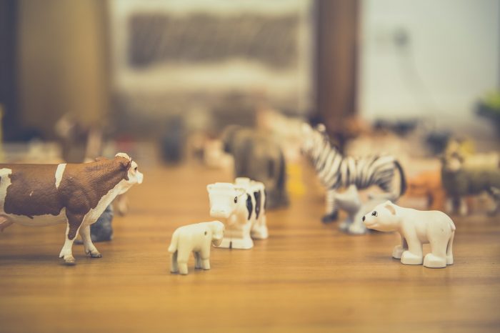pop blocs farm animals
