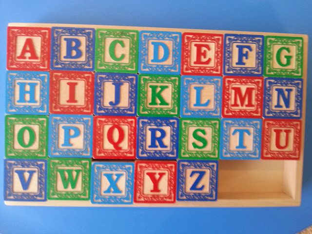 ABC Blocks are classic educational toys and each of these blocks measure 1-inch square