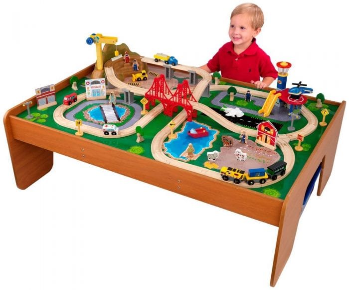 imaginarium metro line 100 piece train table manual