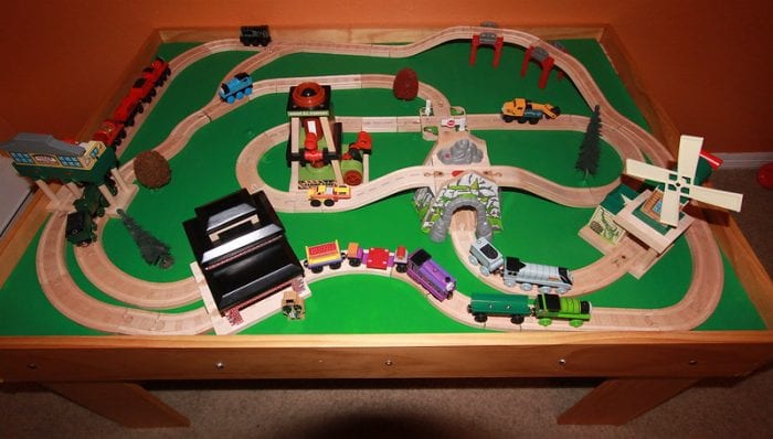 This train table looks awesome. The metro line train table may have lots of assemble but the final look is perfect. Will you consider a imaginarium metro line train table?