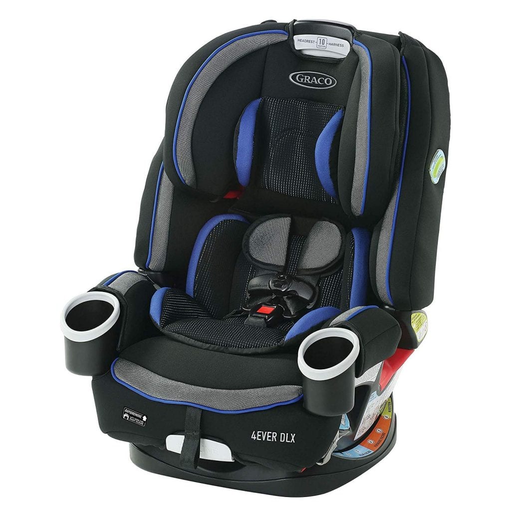 Graco 4Ever DLX 4 in 1 Car Seat and 4ever stellar safety features